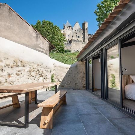 Le Jardin De La Tour Pinte Leilighet Carcassonne Eksteriør bilde