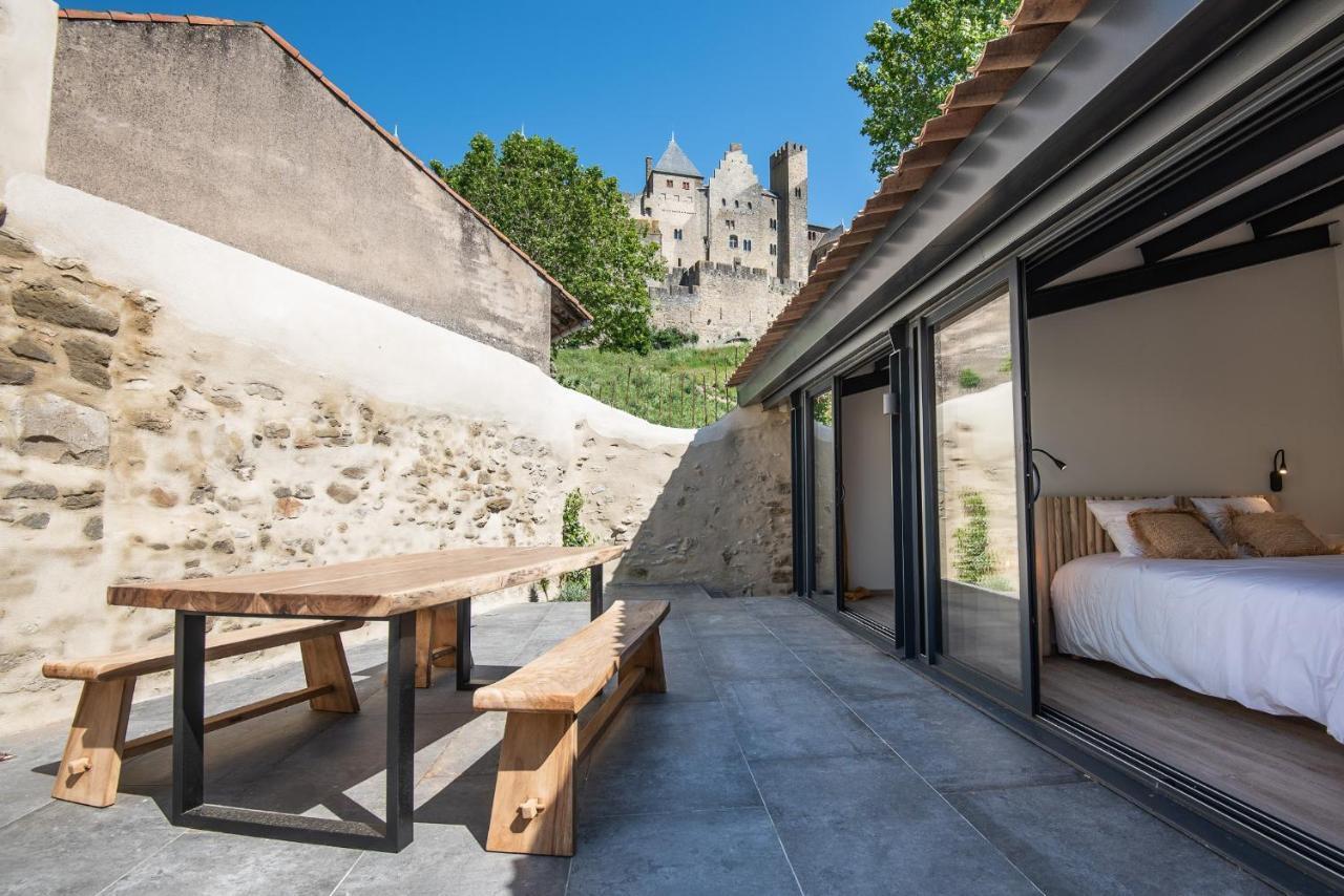 Le Jardin De La Tour Pinte Leilighet Carcassonne Eksteriør bilde